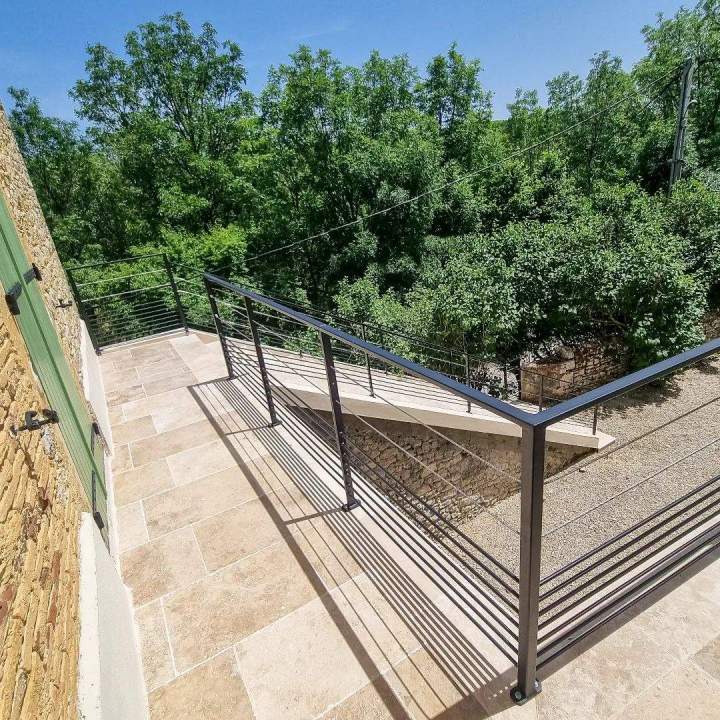 Fabrication de garde-corps en acier Lot