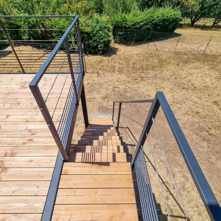 Fabricant escalier bois et métal Lot