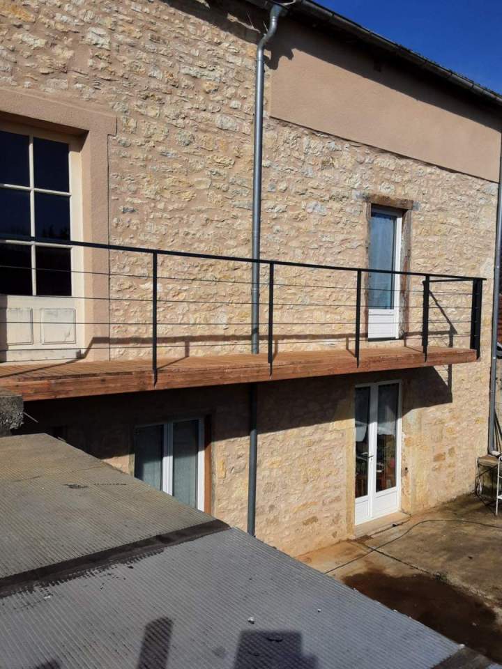 Réalisations Terrasse sur pilotis vers Cahors Lot (1) (Copier)